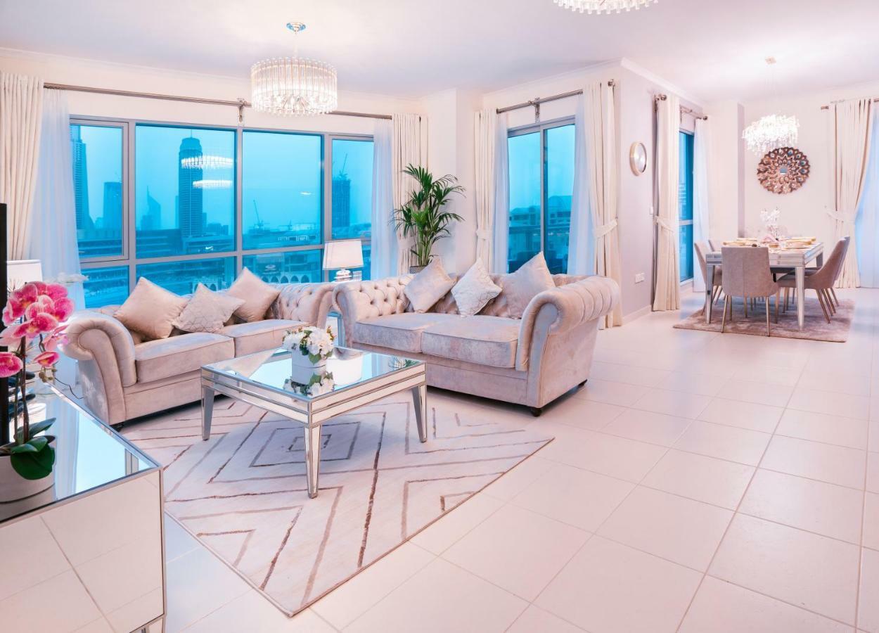 Elite Royal Apartment - Full Burj Khalifa & Fountain View - 2 Bedrooms And 1 Open Bedroom Without Partition Dubai Exterior photo